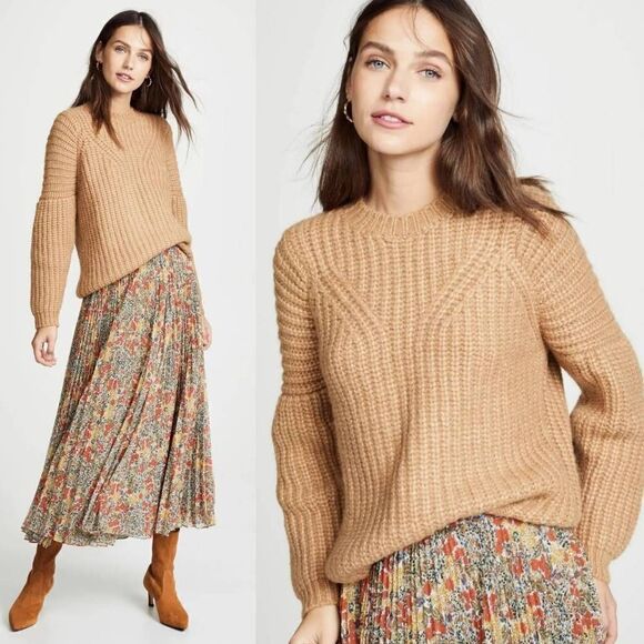 Ulla Johnson Kitty Alpaca Blend Sweater L $465